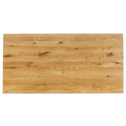 Επιφάνεια Τραπεζιού Tavola Swiss Edge Δρυς Καφέ 160x80 εκ.