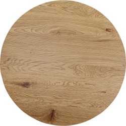Επιφάνεια Τραπεζιού Schickeria Στρογγυλή Καφέ 80x80x1.8 εκ. - Καφέ
