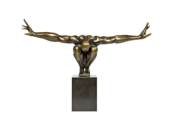 Διακοσμητικό Επιτραπέζιο Αθλητής Bronze Μέταλλο-Μάρμαρο 75x21x52εκ - Χρυσό Διακοσμητικό Επιτραπέζιο Αθλητής Bronze Μέταλλο-Μάρμαρο 75x21x52εκ - Χρυσό