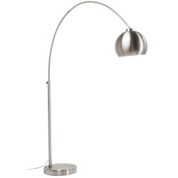 Φωτιστικό Δαπέδου Small Deal Ασημί  163x30x175εκ - Ασημί