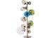Φωτιστικό Δαπέδου Balloon Colore Ασημί 95x75x160εκ Ε14 - Ασημί Φωτιστικό Δαπέδου Balloon Colore Ασημί 95x75x160εκ Ε14 - Ασημί