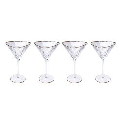 Ποτήρι Cocktail Hommage Γυαλί (Σετ 4τεμ.) - Διάφανο