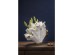 Βάζο Ginkgo Elegance Χρυσό-Λευκό Κεραμικό 45x15 εκ. 45x15x32εκ - Χρυσό