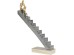 Διακοσμητικό Επιτραπέζιο Stairway Γκρι-Χρυσό 28x7x37 εκ. (PL) 28x44658x37εκ - Γκρι Διακοσμητικό Επιτραπέζιο Stairway Γκρι-Χρυσό 28x7x37 εκ. (PL) 28x44658x37εκ - Γκρι
