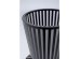 Βάζο Roulette Γκρι-Μαύρο Γυάλινο 41x18x18 εκ. 18x18x41εκ - Γκρι Βάζο Roulette Γκρι-Μαύρο Γυάλινο 41x18x18 εκ. 18x18x41εκ - Γκρι