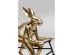 Διακοσμητικό Επιτραπέζιο Tandem Rabbits Χρυσό 10,5x34x42,5 εκ - Χρυσό Διακοσμητικό Επιτραπέζιο Tandem Rabbits Χρυσό 10,5x34x42,5 εκ - Χρυσό