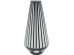 Βάζο Γυάλινο Brillar Cylinder Ασπρόμαυρο 44 εκ. 22x22x44εκ - Μαύρο Βάζο Γυάλινο Brillar Cylinder Ασπρόμαυρο 44 εκ. 22x22x44εκ - Μαύρο