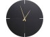 Ρολόι Τοίχου Andrea Μαύρο 60x60 εκ. 60x44596x60εκ - Μαύρο