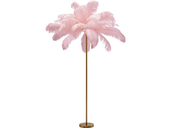 Φωτιστικό Δαπέδου Feather Palm Ροζ 65 x 65 x 165 εκ.Ε27 - Χρυσό Φωτιστικό Δαπέδου Feather Palm Ροζ 65 x 65 x 165 εκ.Ε27 - Χρυσό