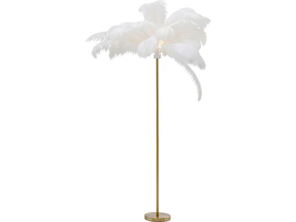 Φωτιστικό Δαπέδου Feather Palm Λευκό 65 x 65 x 165 εκ. Ε27 - Χρυσό Φωτιστικό Δαπέδου Feather Palm Λευκό 65 x 65 x 165 εκ. Ε27 - Χρυσό