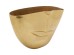 Βάζο Half Face Χρυσό 29x16x46 εκ. - Χρυσό