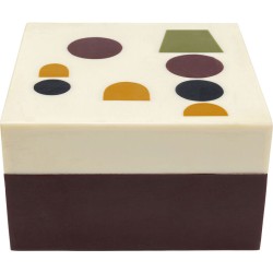Κουτί Αποθήκευσης Emily Καφέ - Μπεζ 13x7,5 εκ. 13x13x44688εκ - Μπεζ