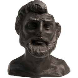 Διακοσμητικό Επιτραπέζιο Bearded Man Ανθρακί 9x5x11 εκ. - Γκρι