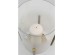 Κηροπήγιο Pillar Steam Λευκό 19x25 εκ. 19x19x25εκ - Χρυσό