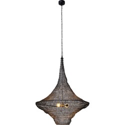 Φωτιστικό Οροφής Cocoon Μαύρο 89x89x114εκ Ε27 - Μαύρο