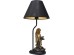 Φωτιστικό Επιτραπέζιο Relax Λεοπάρδαλη 27,5x26x49,5 εκ. E27 - Μαύρο