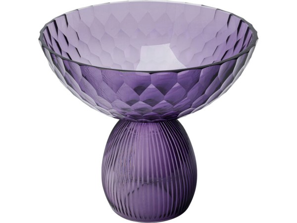 Βάζο Duetto Μωβ 26x26x23 εκ. - Μωβ Βάζο Duetto Μωβ 26x26x23 εκ. - Μωβ