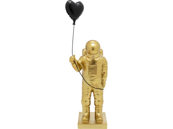 Διακοσμητικό Επιτραπέζιο Balloon Astronaut Χρυσό 12,8x11x40,5 εκ. - Μαύρο Διακοσμητικό Επιτραπέζιο Balloon Astronaut Χρυσό 12,8x11x40,5 εκ. - Μαύρο