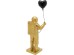 Διακοσμητικό Επιτραπέζιο Balloon Astronaut Χρυσό 12,8x11x40,5 εκ. - Μαύρο Διακοσμητικό Επιτραπέζιο Balloon Astronaut Χρυσό 12,8x11x40,5 εκ. - Μαύρο