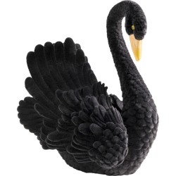 Διακοσμητικό Επιτραπέζιο Black Swan Μαύρο 24x17x28 εκ. - Μαύρο