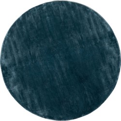 Χαλί Cosy Στρογγυλό Μπλε 200x200x1,5 εκ. - Μπλε