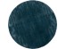 Χαλί Cosy Στρογγυλό Μπλε 200x200x1,5 εκ. - Μπλε