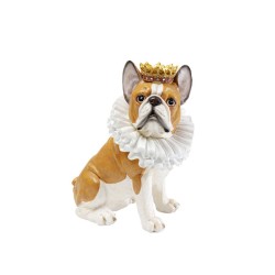Διακοσμητικό Επιτραπέζιο King Dog Καφέ 24,5x16x29 εκ. - Καφέ