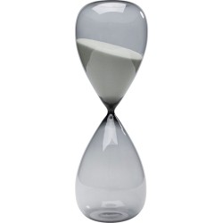 Διακοσμητικό Επιτραπέζιο Timer Κλεψύδρα Μαύρη 14,5x14,5x43 εκ. - Μαύρο