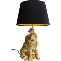 Φωτιστικό Επιτραπέζιο Happy Elefant Χρυσό 27x27x48 εκ. - Χρυσό