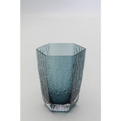 Ποτήρι Cascata Γυάλινο Μπλε 8,2x8,2x10,7 εκ. - Μπλε
