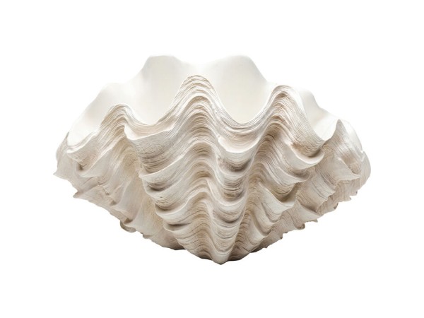 Deco Vase Concha 29cm - Λευκό Deco Vase Concha 29cm - Λευκό