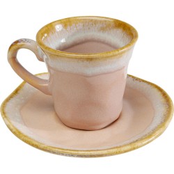 Ποτήρι Espresso Nala Ροζ Πήλινο 12x12x7,5 εκ. - Ροζ