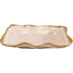 Πιατέλα Nala Ροζ Πήλινο 25,9x16,9x3,7 εκ. - Ροζ