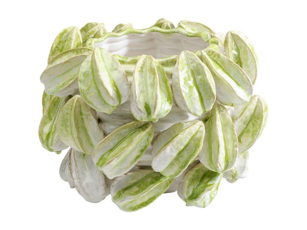 Βάζο Επιτραπέζιο Carambola Πράσινο Πήλινο 33,5x33x23 εκ. - Πράσινο Βάζο Επιτραπέζιο Carambola Πράσινο Πήλινο 33,5x33x23 εκ. - Πράσινο