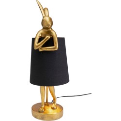 Φωτιστικό Επιτραπέζιο Animal Rabbit Χρυσό Συνθετικό 17x20x50 εκ. - Χρυσό