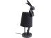 Φωτιστικό Επιτραπέζιο Animal Rabbit Μαύρο Συνθετικό 17x20x50 εκ. Φωτιστικό Επιτραπέζιο Animal Rabbit Μαύρο Συνθετικό 17x20x50 εκ.
