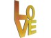 Wall Object Love Letters 90x90cm - Πολύχρωμο