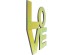 Wall Object Love Letters 90x90cm - Πολύχρωμο