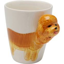 Mug Funny Animal Poodle 11cm - Πολύχρωμο