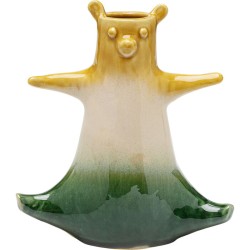 Vase Cuddle Bear 21cm - Πολύχρωμο