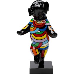Διακοσμητικό Επιτραπέζιο  Dancing Dog Πολύχρωμος 53*30*19εκ. - Πολύχρωμο