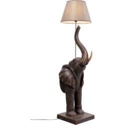 Φωτιστικό Δαπέδου Animal Elephant Καφέ 41*45*154εκ. - Καφέ