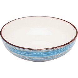 Μπολ Swirl Κεραμικό Μπλε 17.5x17.5x6.2εκ. - Μπλε