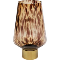 Βάζο Caramel Γυάλινο Καφέ 24x24x41εκ. - Καφέ