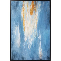 Πίνακας Καμβάς Artistas Μπλε 120x4x180εκ. - Μπλε