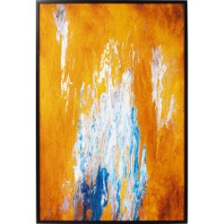 Πίνακας Καμβάς Artistas Πορτοκαλί 120x4x180εκ. - Πολύχρωμο