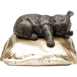 Διακοσμητικό Επιτραπέζιο Sleeping Koala Καφέ/Χρυσό 35x35x20εκ. - Χρυσό