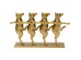 Διακοσμητικό Επιτραπέζιο Dancing Cows Χρυσό 39.5x7x23εκ. - Χρυσό Διακοσμητικό Επιτραπέζιο Dancing Cows Χρυσό 39.5x7x23εκ. - Χρυσό