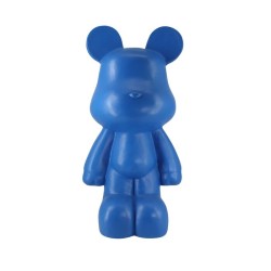 Διακοσμητικό Επιτραπέζιο Φιγούρα Bear Μπλε 46x36.5x101εκ. - Μπλε