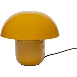Φωτιστικό Επιτραπέζιο Mushroom Μεταλλικό Κίτρινο 29x29x27εκ. - Κίτρινο